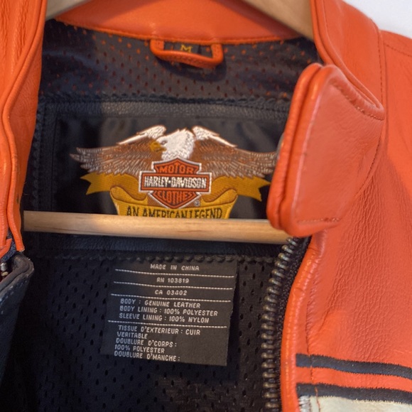 Harley Davidson Leather Jacket - Picture 3 of 5